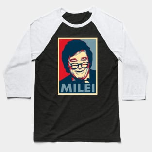 Javier Milei Hope Baseball T-Shirt